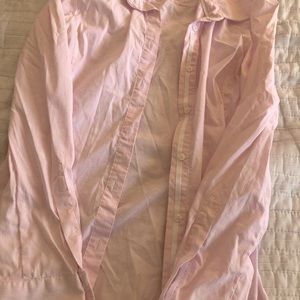 Pink Zara basic blouse